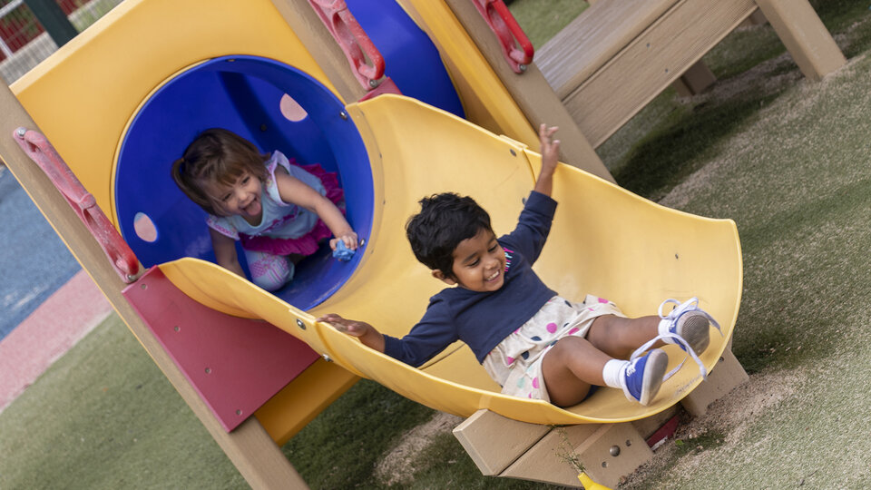 Children playing